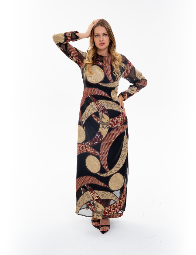 The Mosaic Arc Abaya