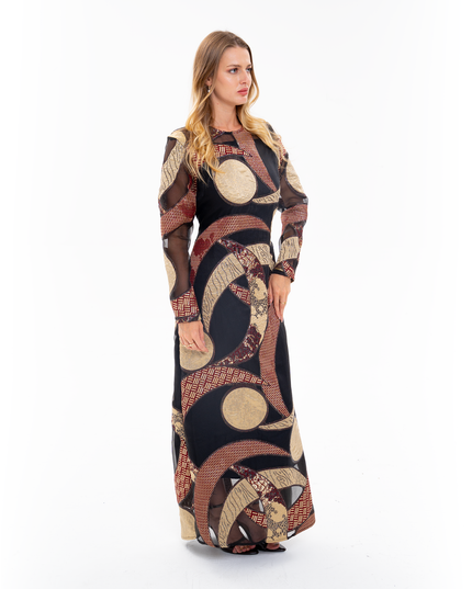 The Mosaic Arc Abaya